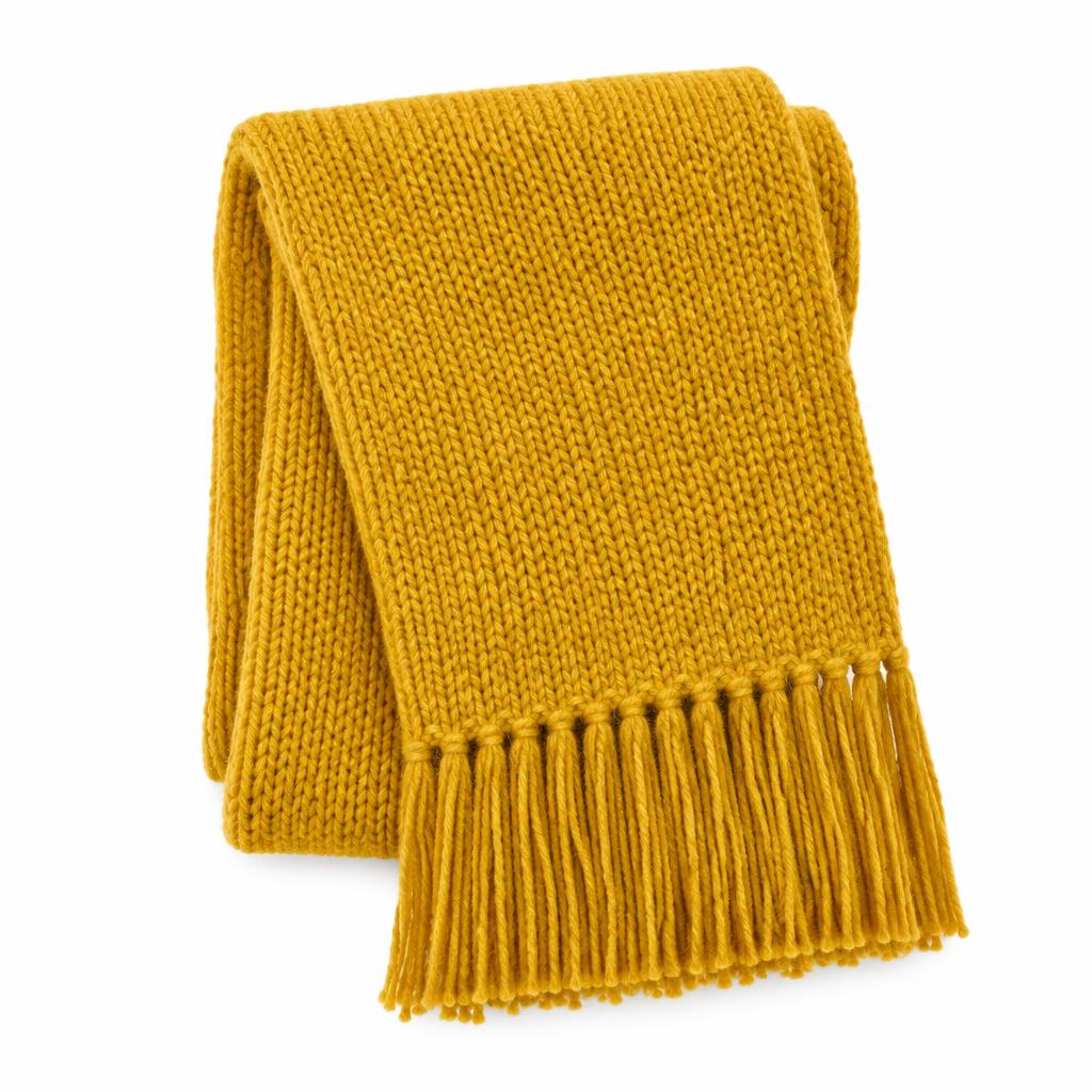 Knit Wool Scarf